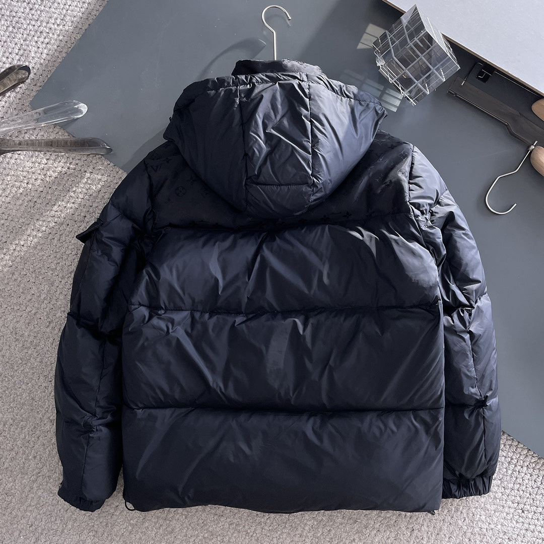 Louis Vuitton 2024 FW Down Jacket – Unisex Logo Edition, Size M–3XL