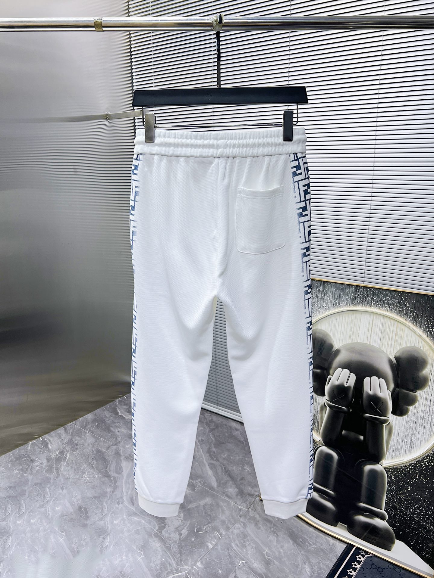 FENDI 2024SS Men’s Logo Tracksuit – Zip Jacket & Pants Set (M–3XL)