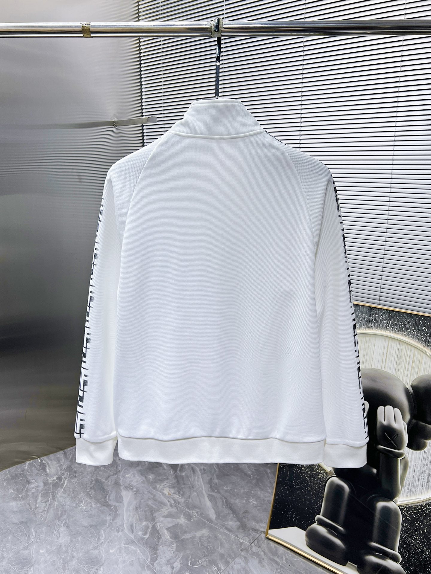 FENDI 2024SS Men’s Logo Tracksuit – Zip Jacket & Pants Set (M–3XL)