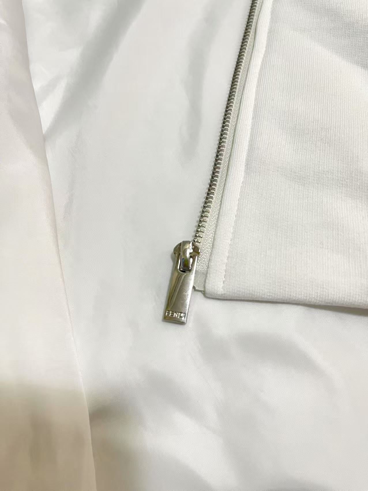 FENDI 2024SS 460g Zip Jacket – FF Monogram Print (XS–L)