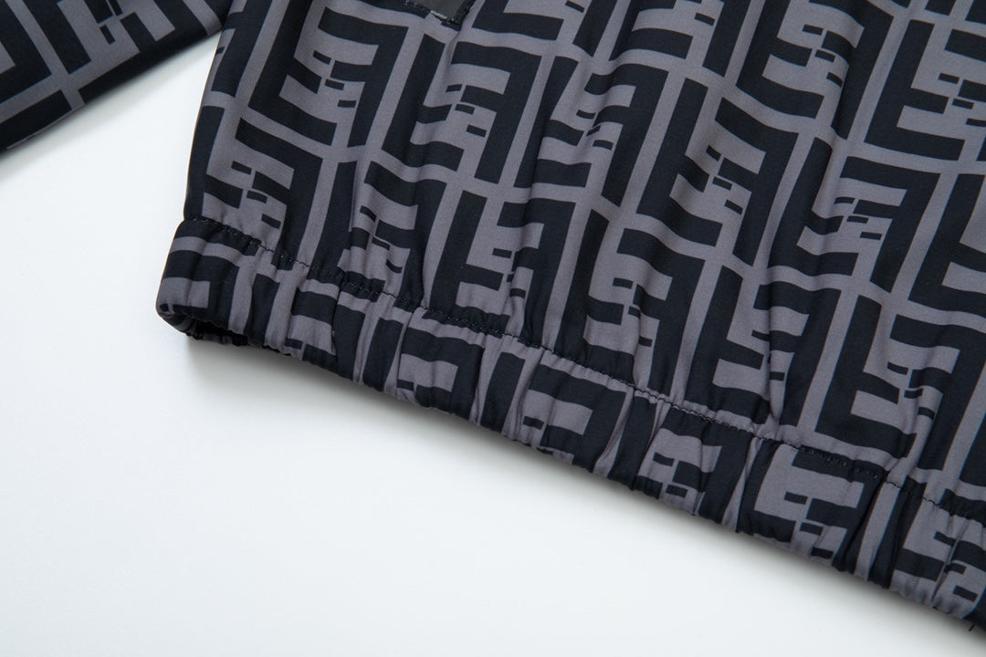 FENDI Double FF Karl Lagerfeld Jacket – Premium Memory Fabric (XS–L)  📖 Product Description