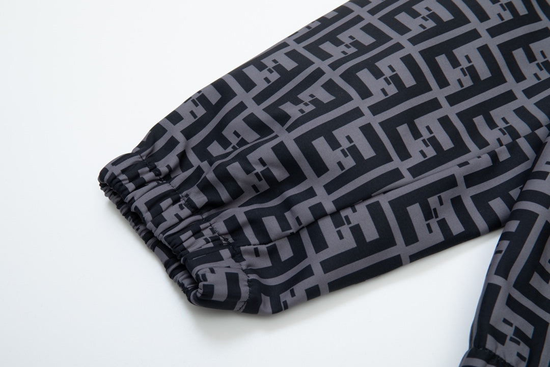 FENDI Double FF Karl Lagerfeld Jacket – Premium Memory Fabric (XS–L)  📖 Product Description