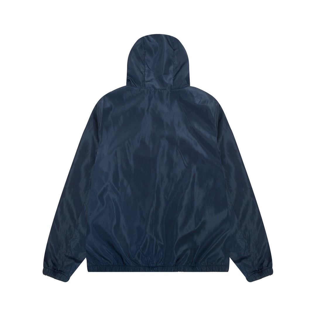 FENDI Double-Layer Patchwork Jacket – Premium Memory Fabric (XS–L, Blue)  📖 Product Description