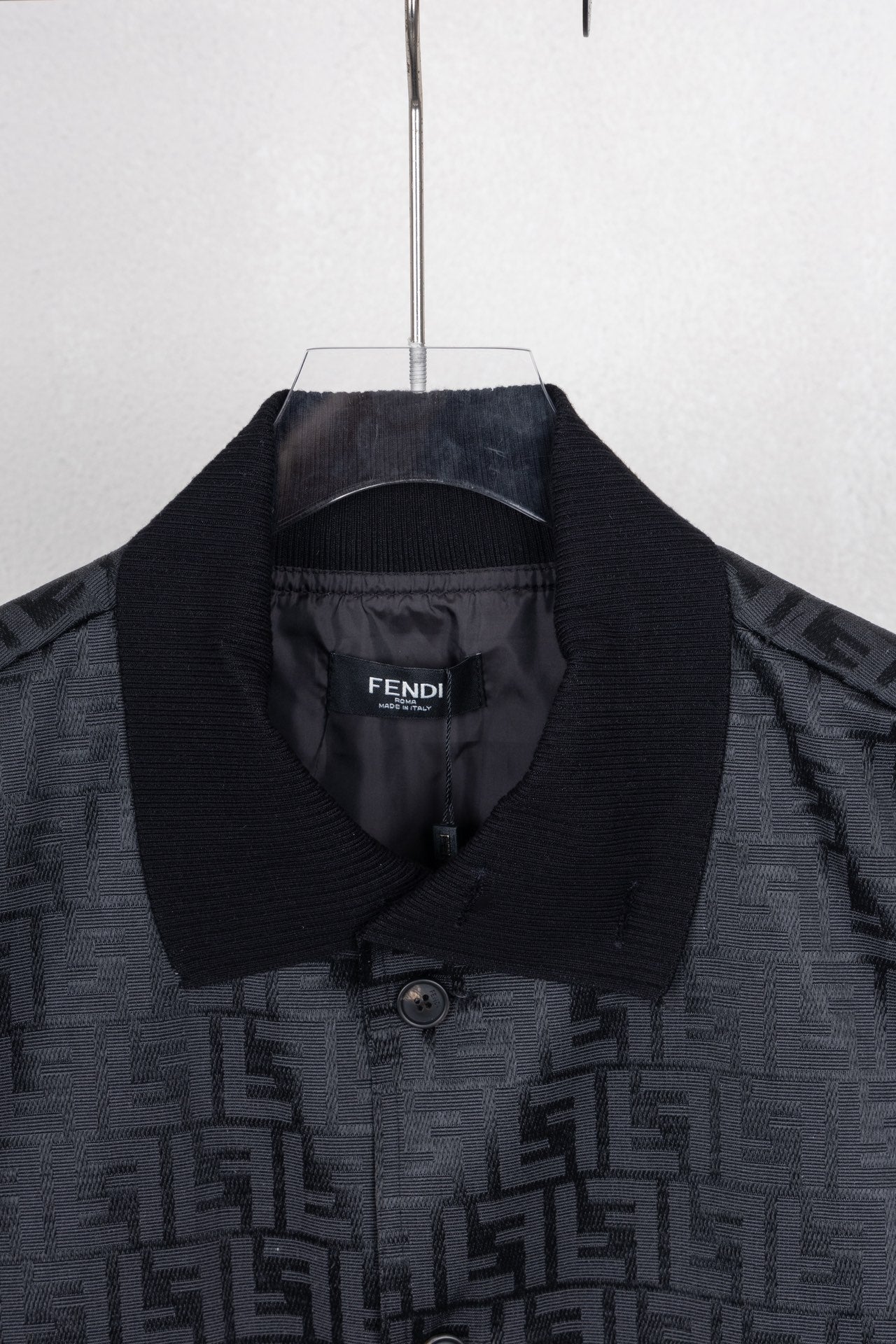 FENDI FF Monogram Jacquard Jacket – Runway Edition (Unisex, S–XL)