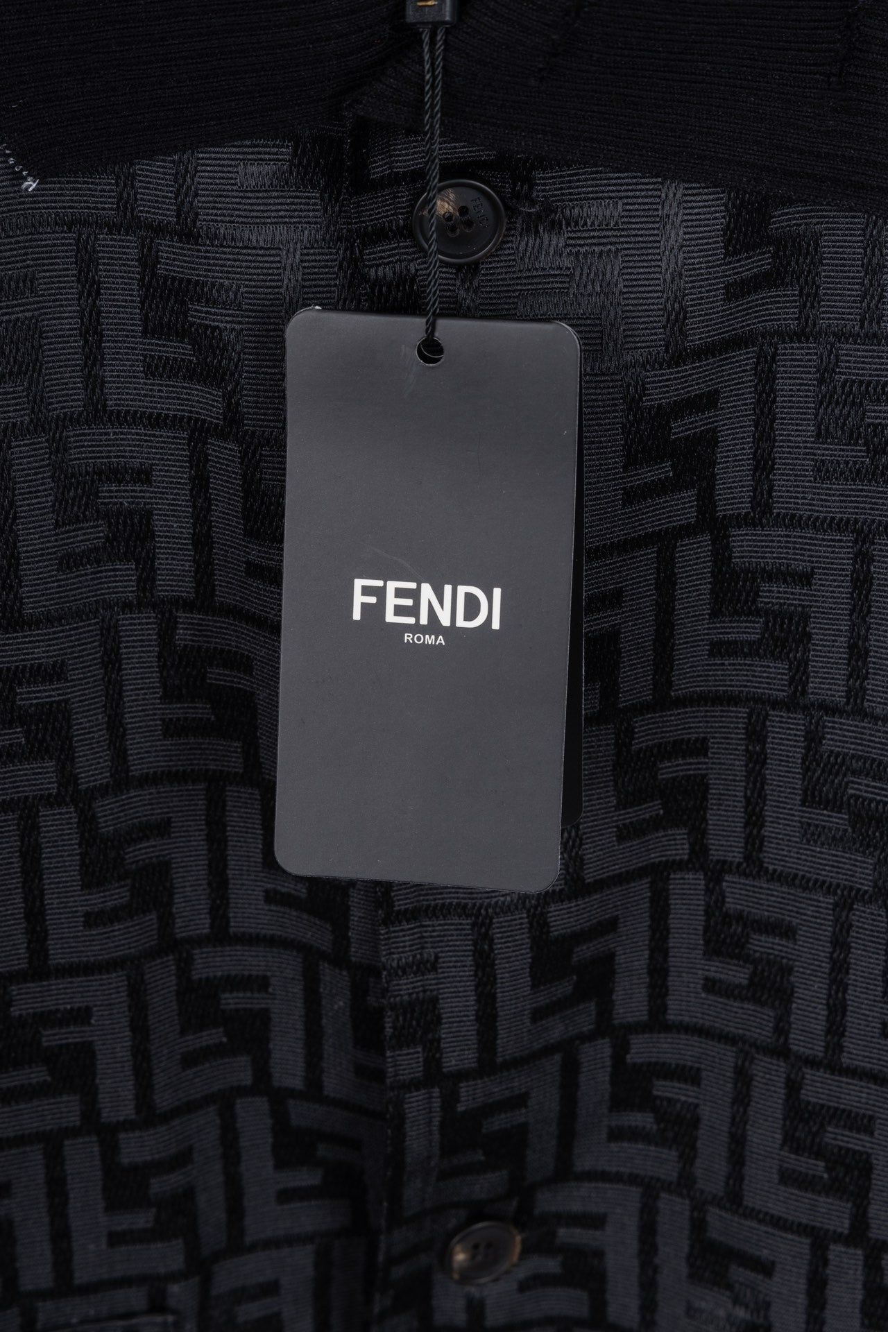 FENDI FF Monogram Jacquard Jacket – Runway Edition (Unisex, S–XL)