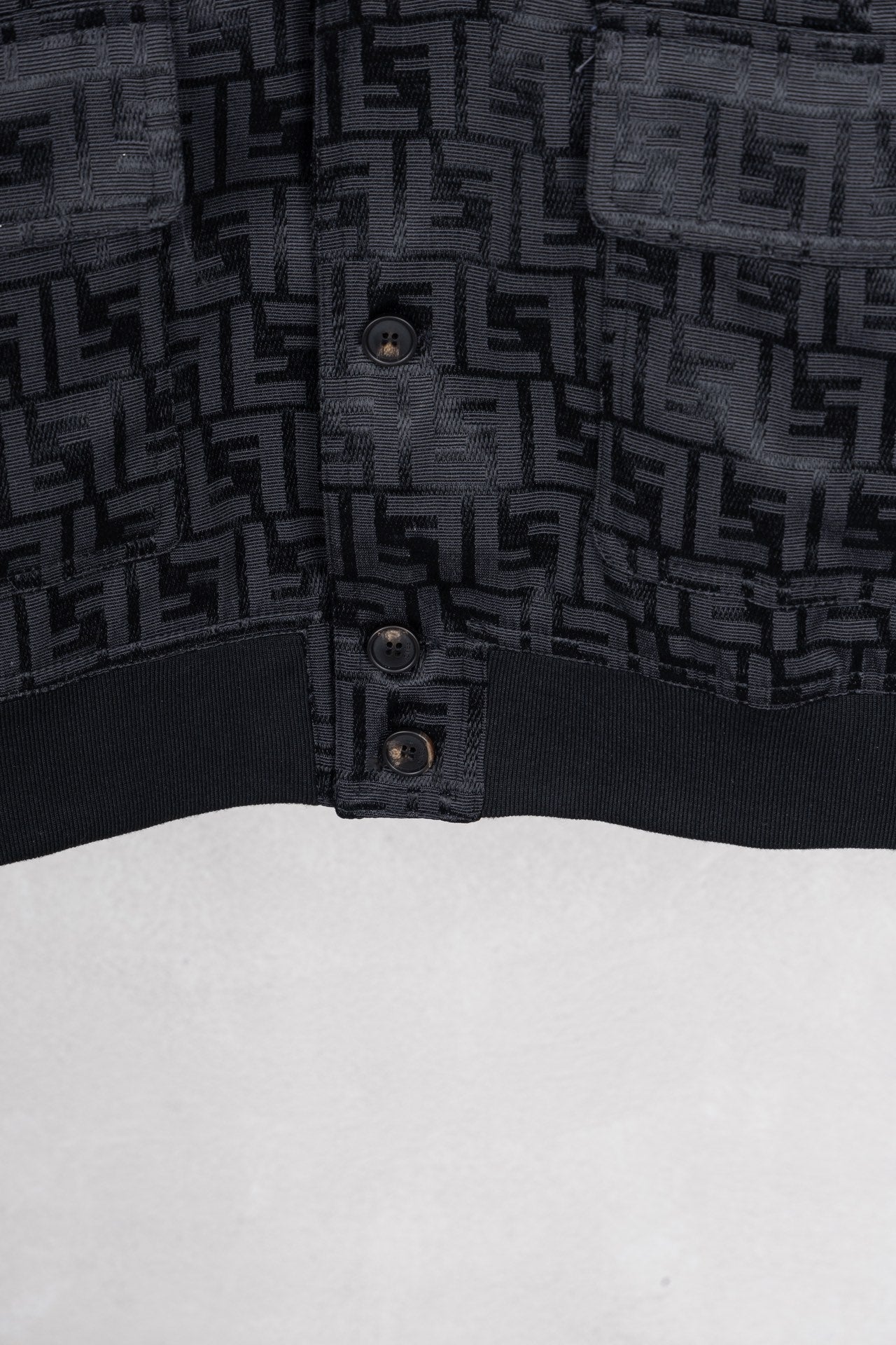 FENDI FF Monogram Jacquard Jacket – Runway Edition (Unisex, S–XL)