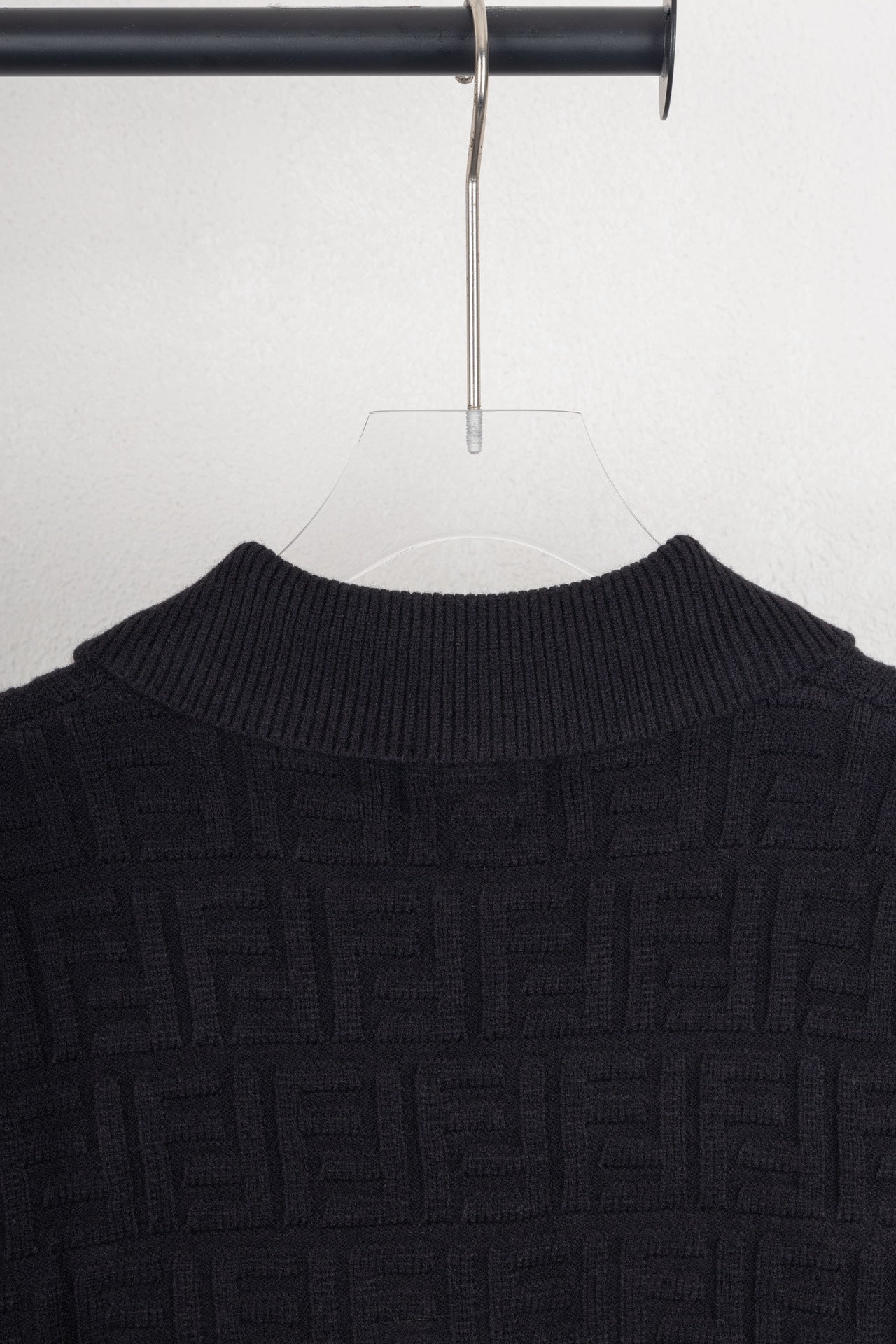 FENDI FF Monogram Knit Zip Jacket – Unisex (S–XL)