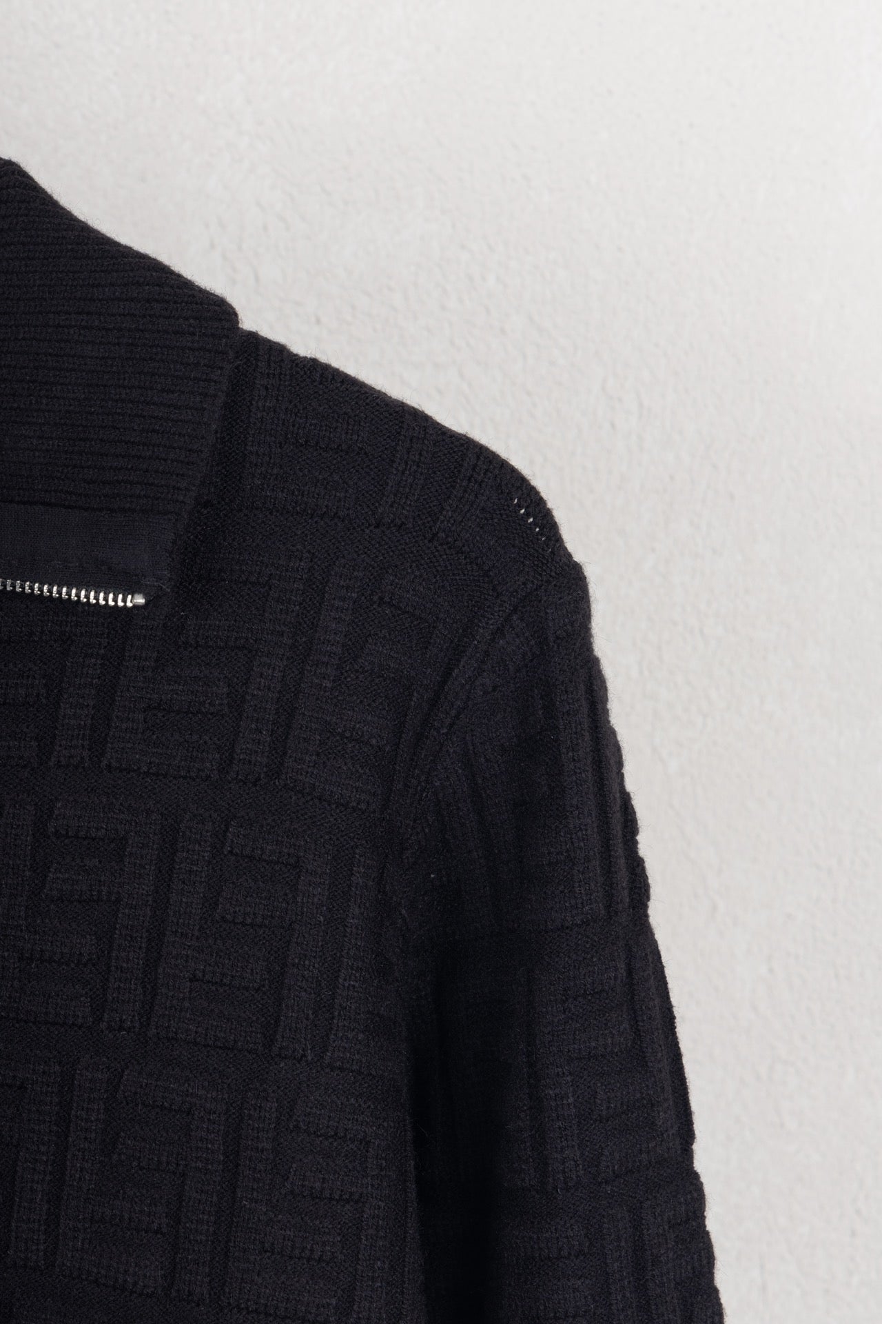FENDI FF Monogram Knit Zip Jacket – Unisex (S–XL)