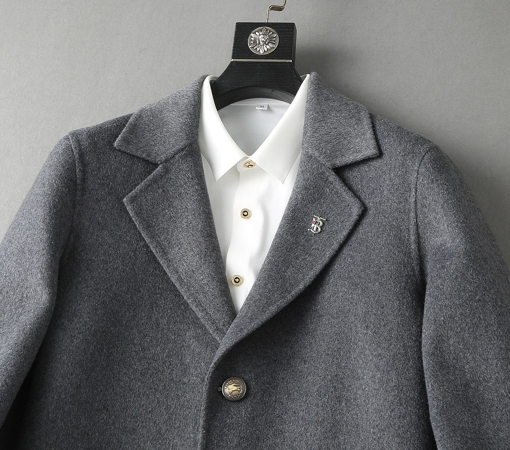 Burberry 2024 Fall/Winter Wool Coat | Milan Runway Edition (M–3XL)