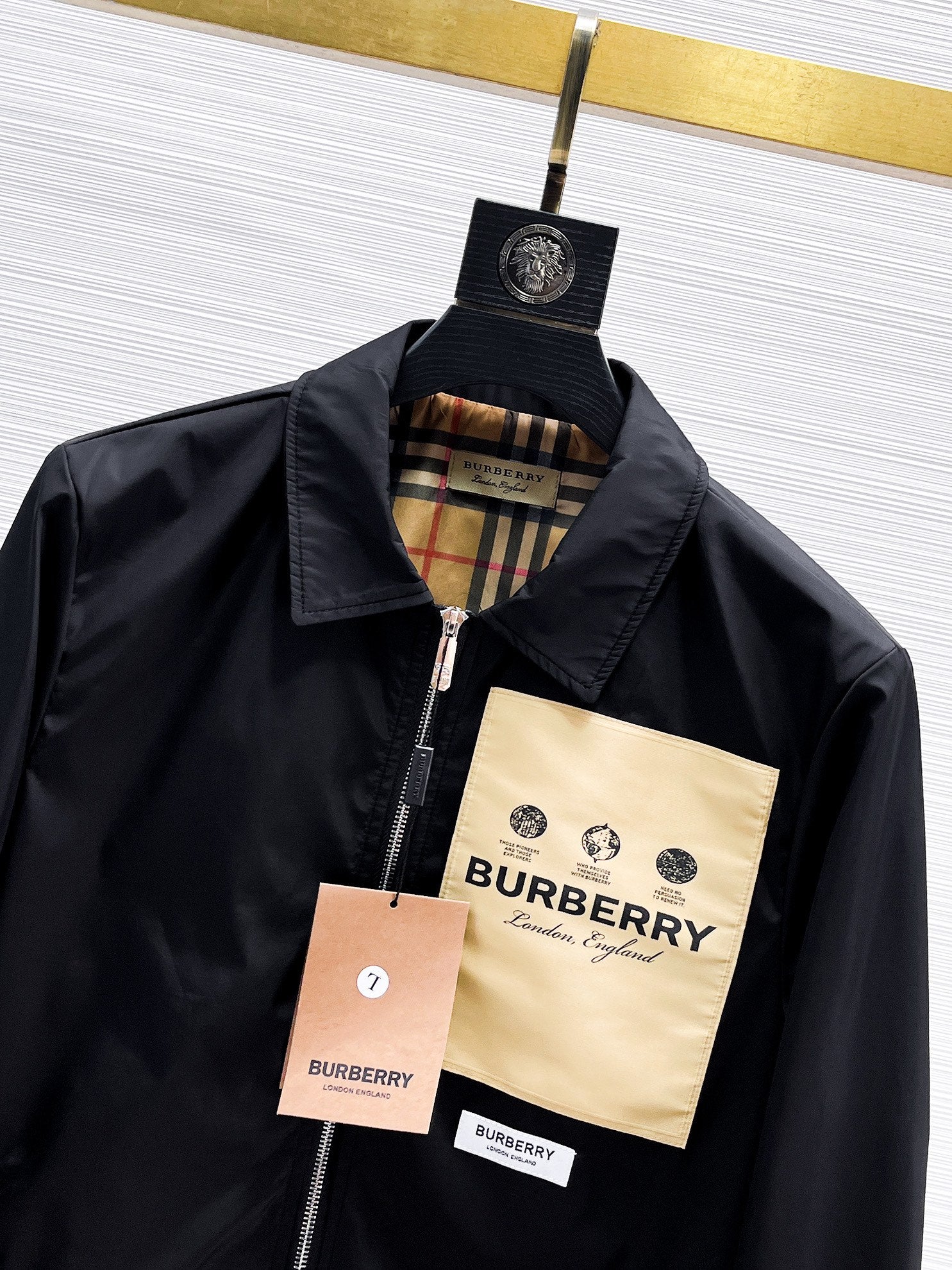 Burberry 2024 Fall New Season Jacket | Runway-Inspired Edition (M–XXXL)
