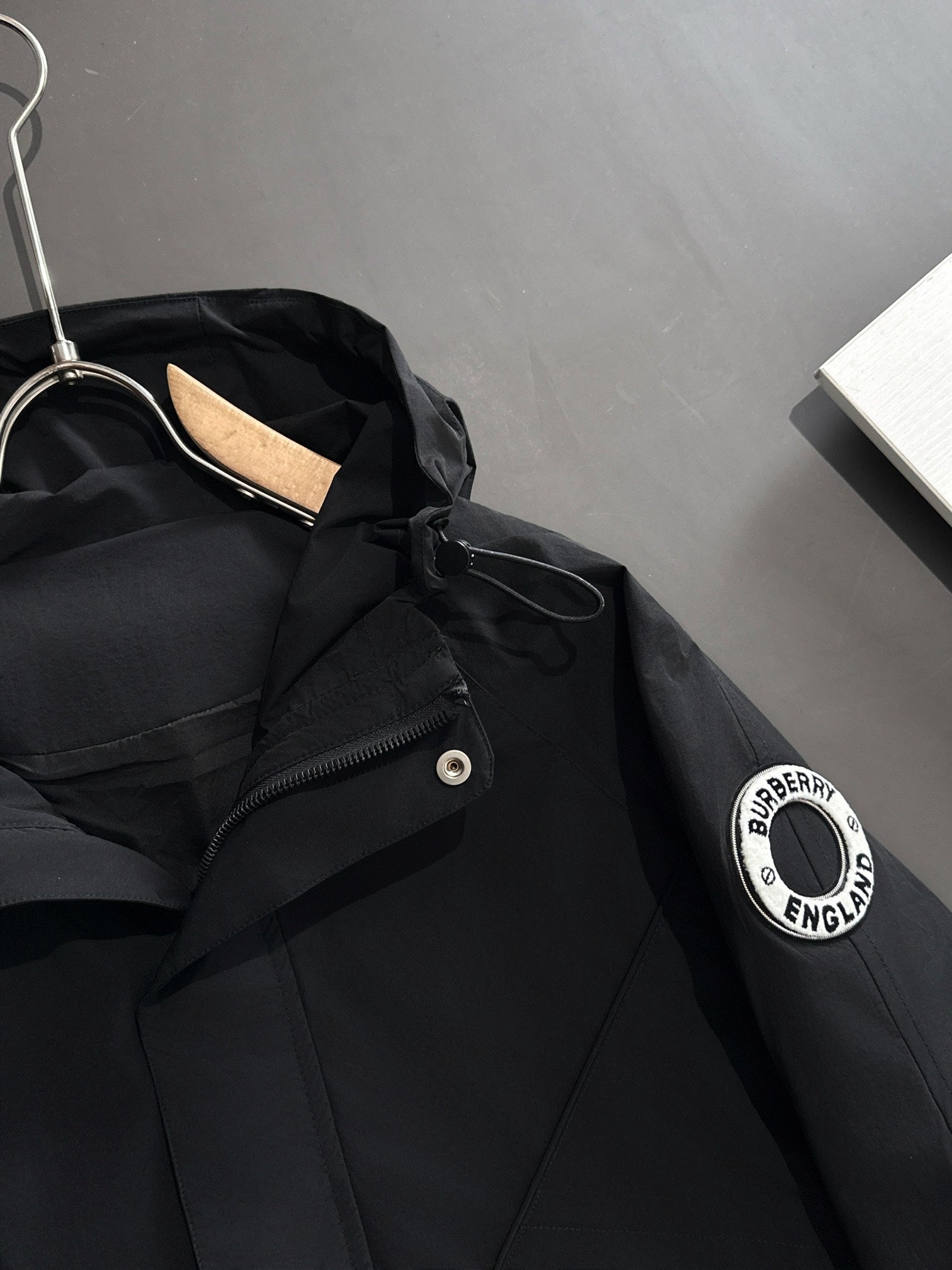 Burberry 2024 FW Hooded Zipper Trench Jacket | Premium Edition (M–4XL)