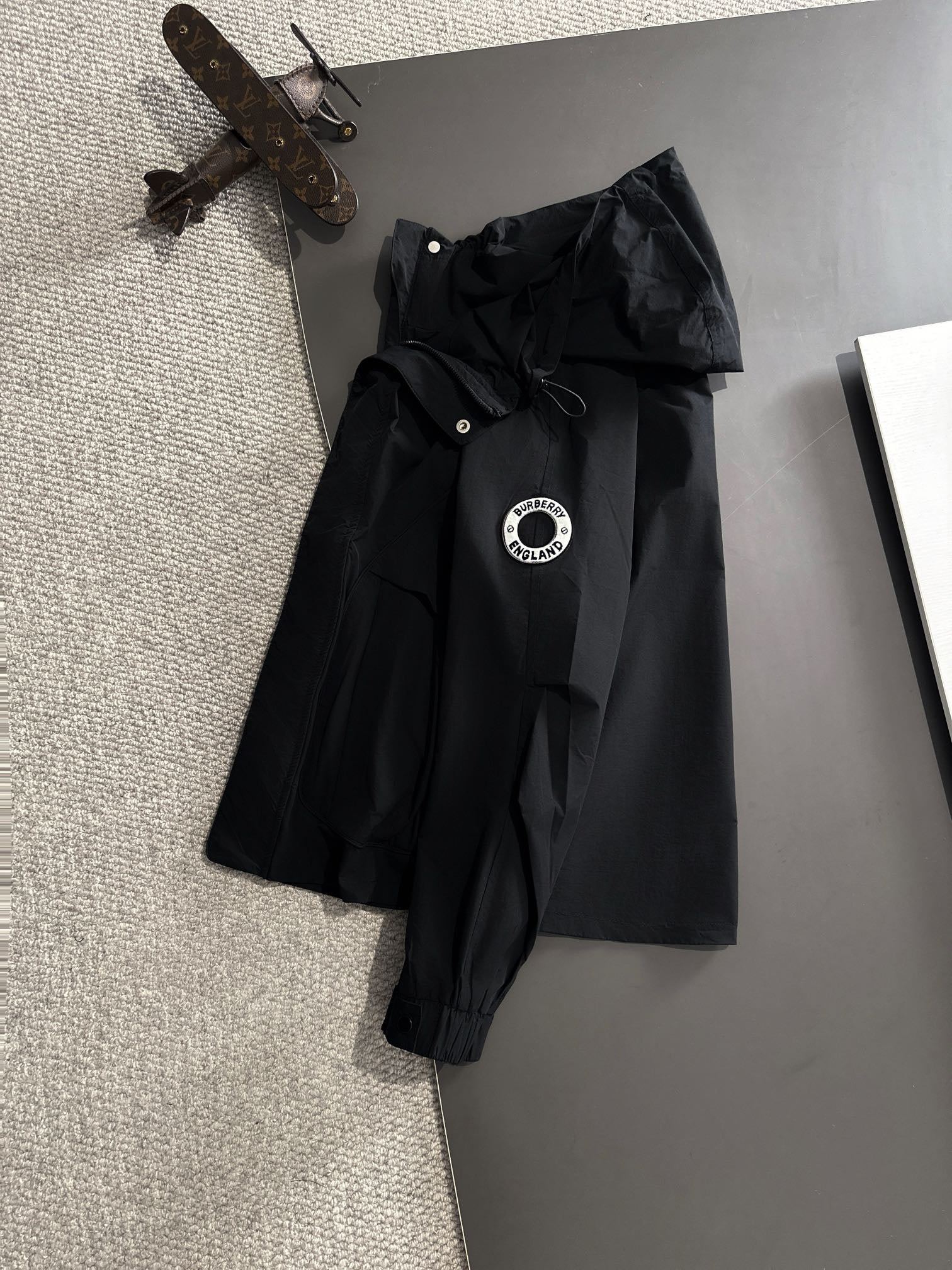 Burberry 2024 FW Hooded Zipper Trench Jacket | Premium Edition (M–4XL)