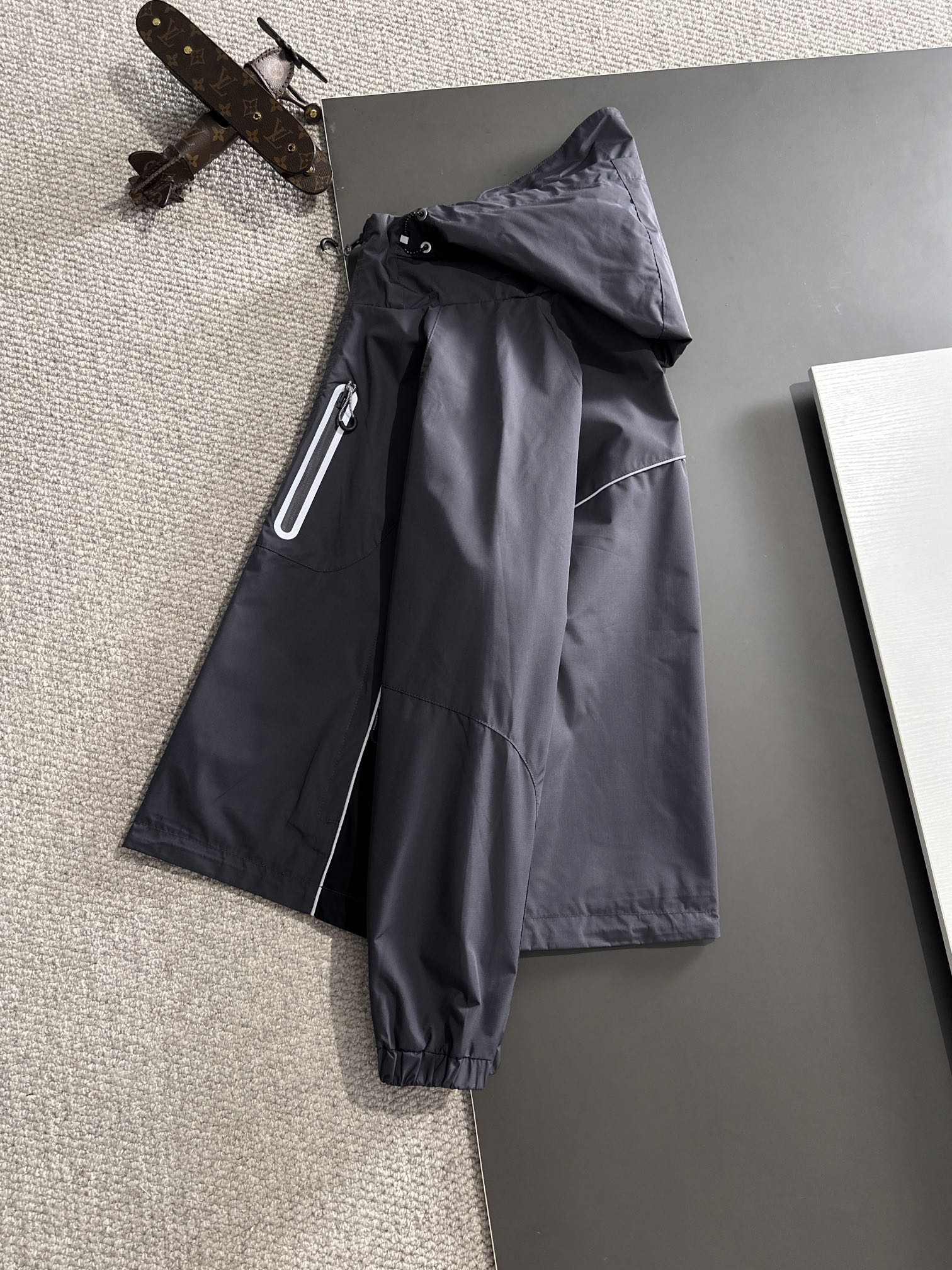 Burberry 2024 FW Hooded Zipper Trench Jacket | Premium Edition (M–4XL)
