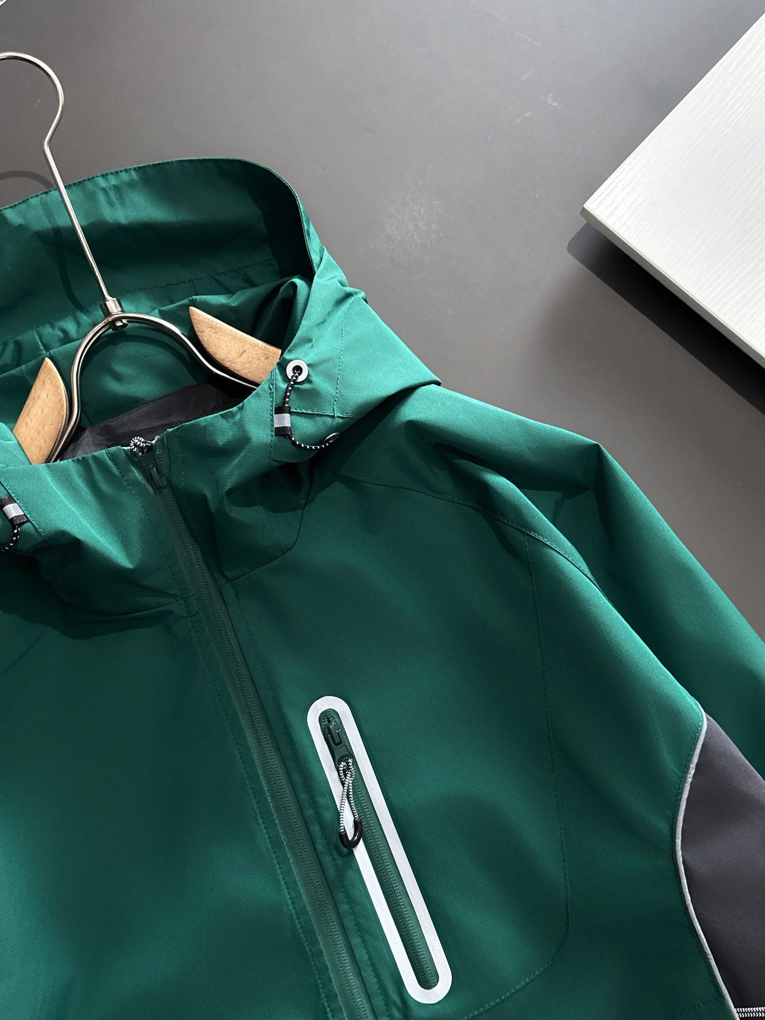 Burberry 2024 FW Hooded Zipper Trench Jacket | Premium Edition (M–4XL)