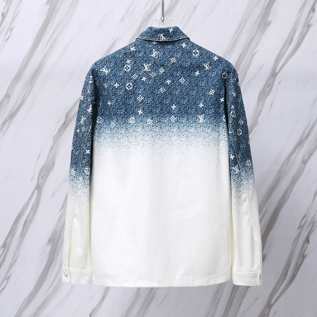 Louis Vuitton Gradient Galaxy Denim Jacket | Unisex Limited Edition