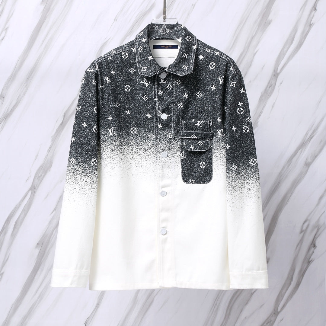 Louis Vuitton Gradient Galaxy Denim Jacket | Unisex Limited Edition