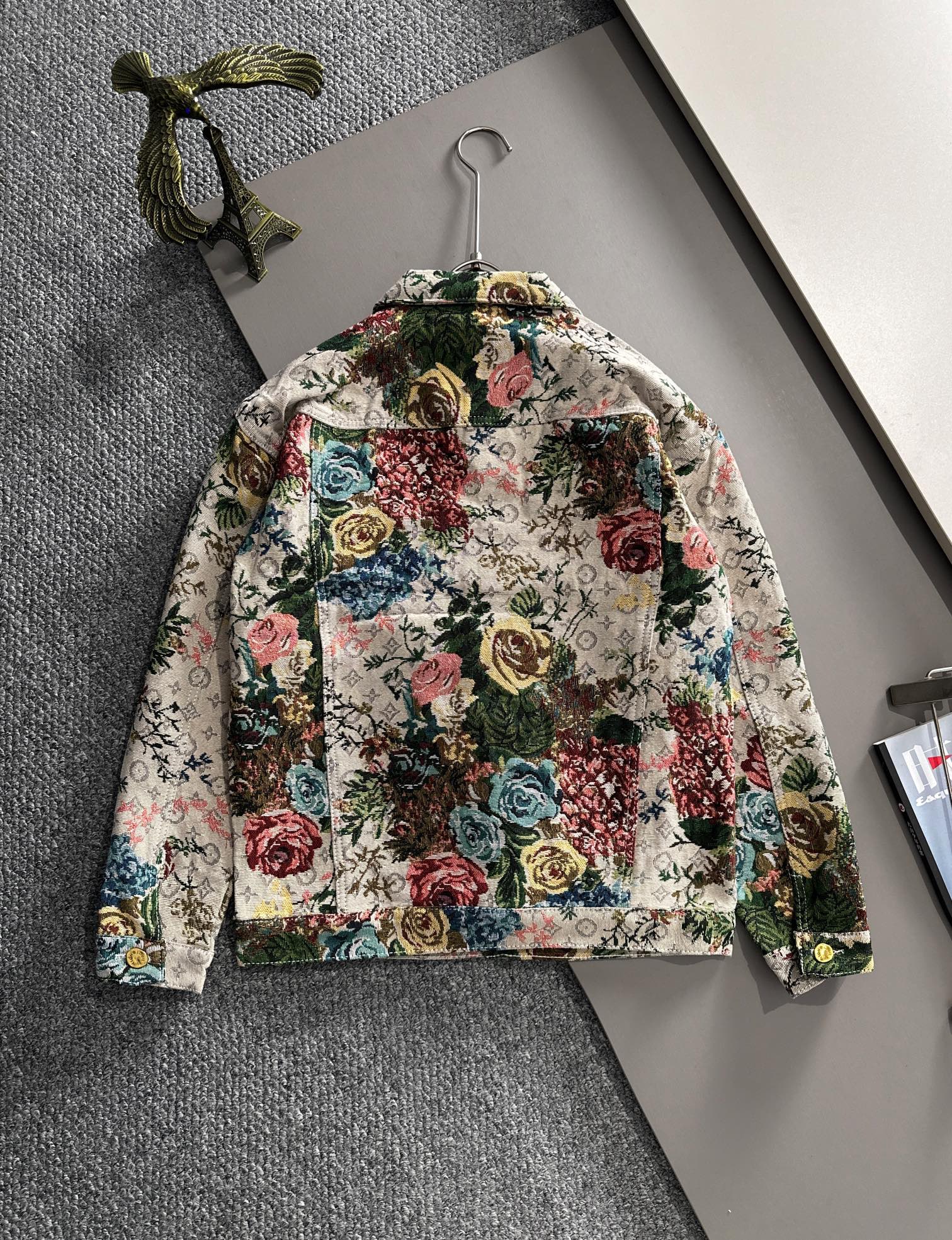 Louis Vuitton 2025 Runway Edition Jacquard Denim Jacket | High-End Custom