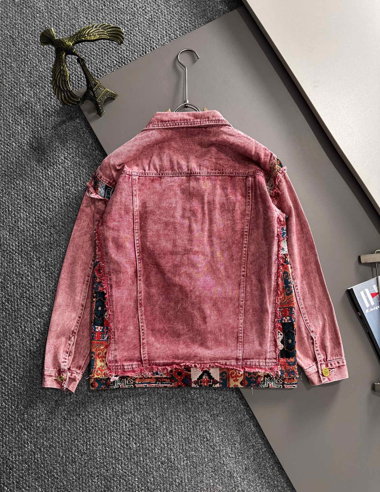 Louis Vuitton 2025 Runway Edition Jacquard Denim Jacket | High-End Custom