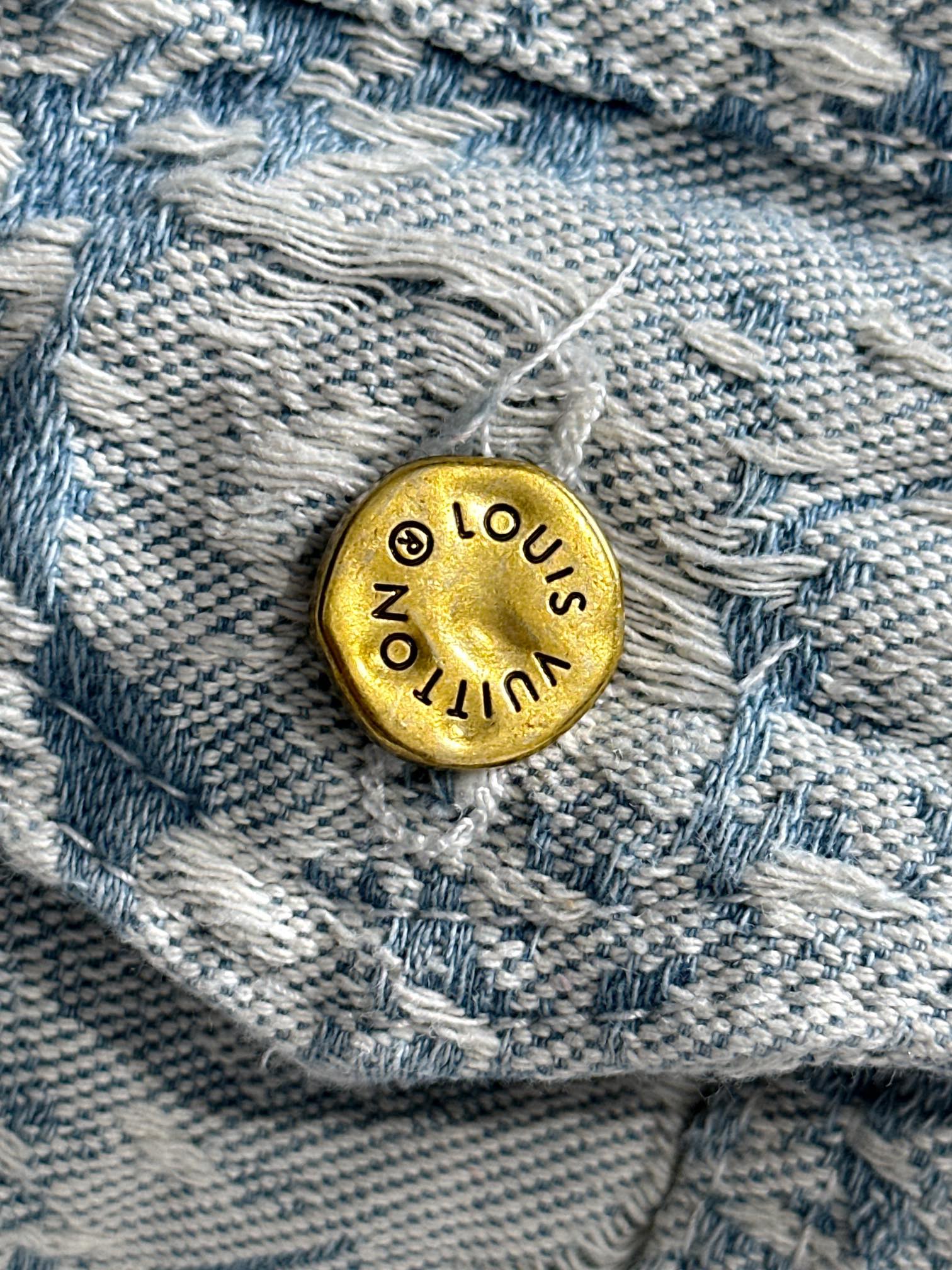 Louis Vuitton 2025 Runway Jacquard Denim Jacket | Premium Edition