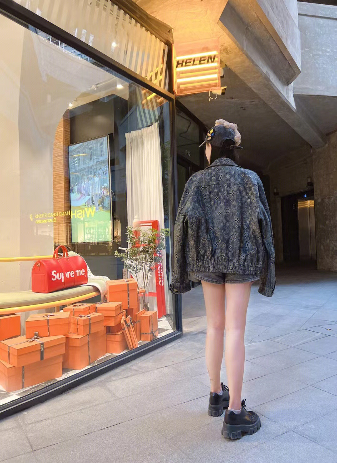 Louis Vuitton x SS23 Fall Capsule Monogram Denim Utility Jacket – Celebrity Edition