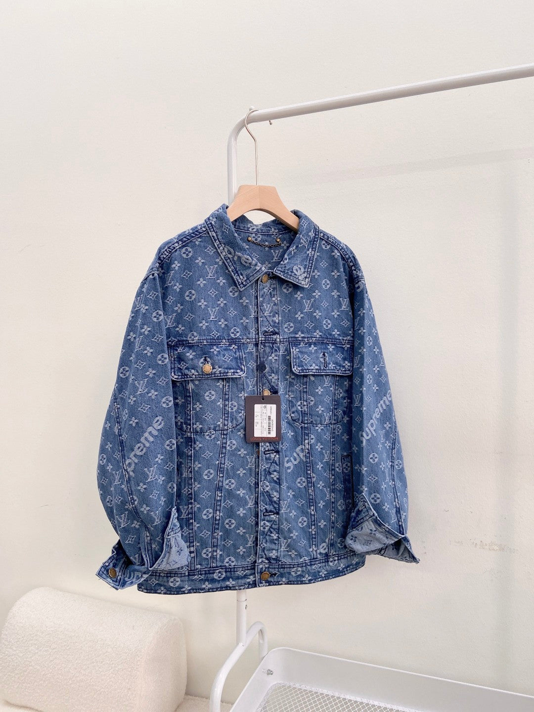 Louis Vuitton x Supreme Monogram Denim Jacket – Limited Edition Collaboration