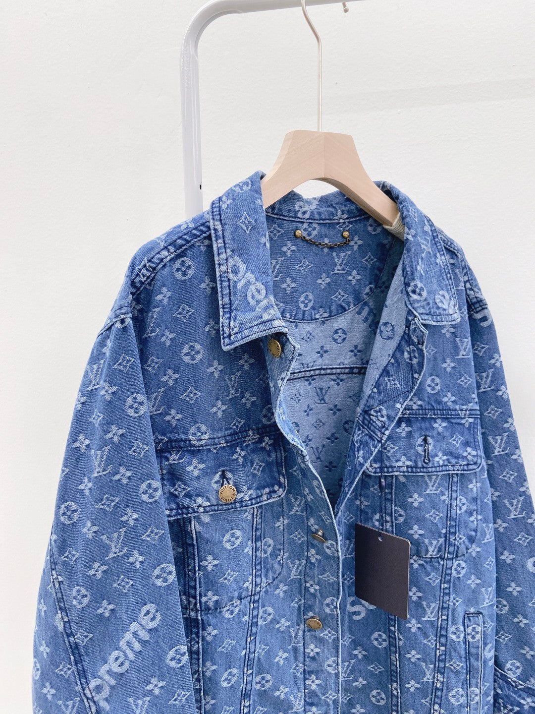 Louis Vuitton x Supreme Monogram Denim Jacket – Limited Edition Collaboration