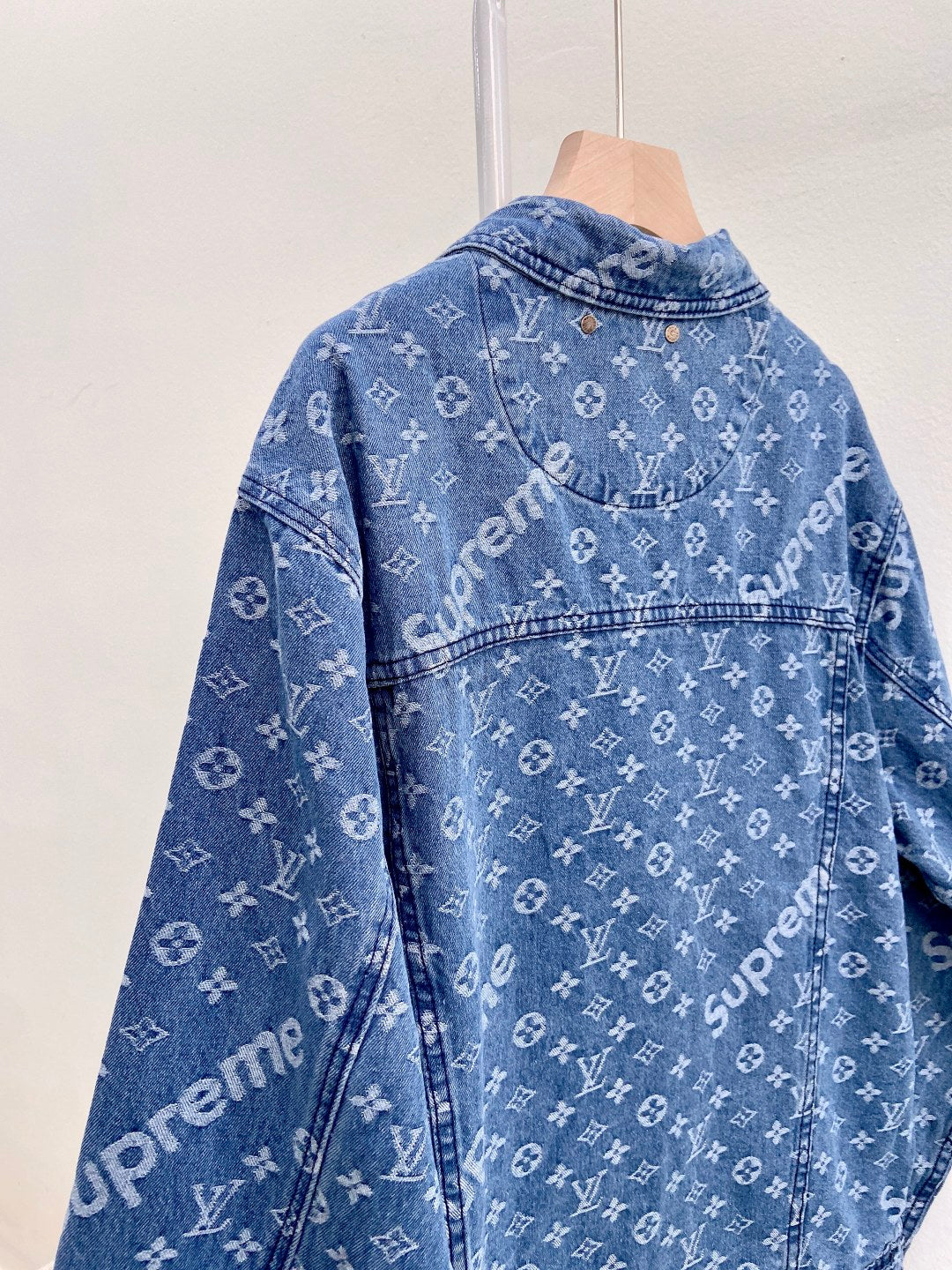 Louis Vuitton x Supreme Monogram Denim Jacket – Limited Edition Collaboration