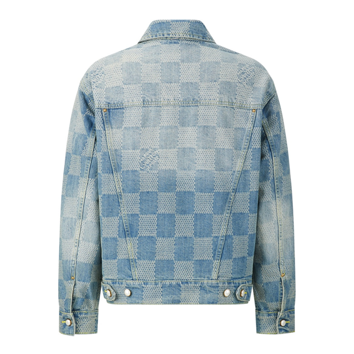 Louis Vuitton 24SS Checkerboard Jacquard Denim Jacket – Pharrell Williams Capsule