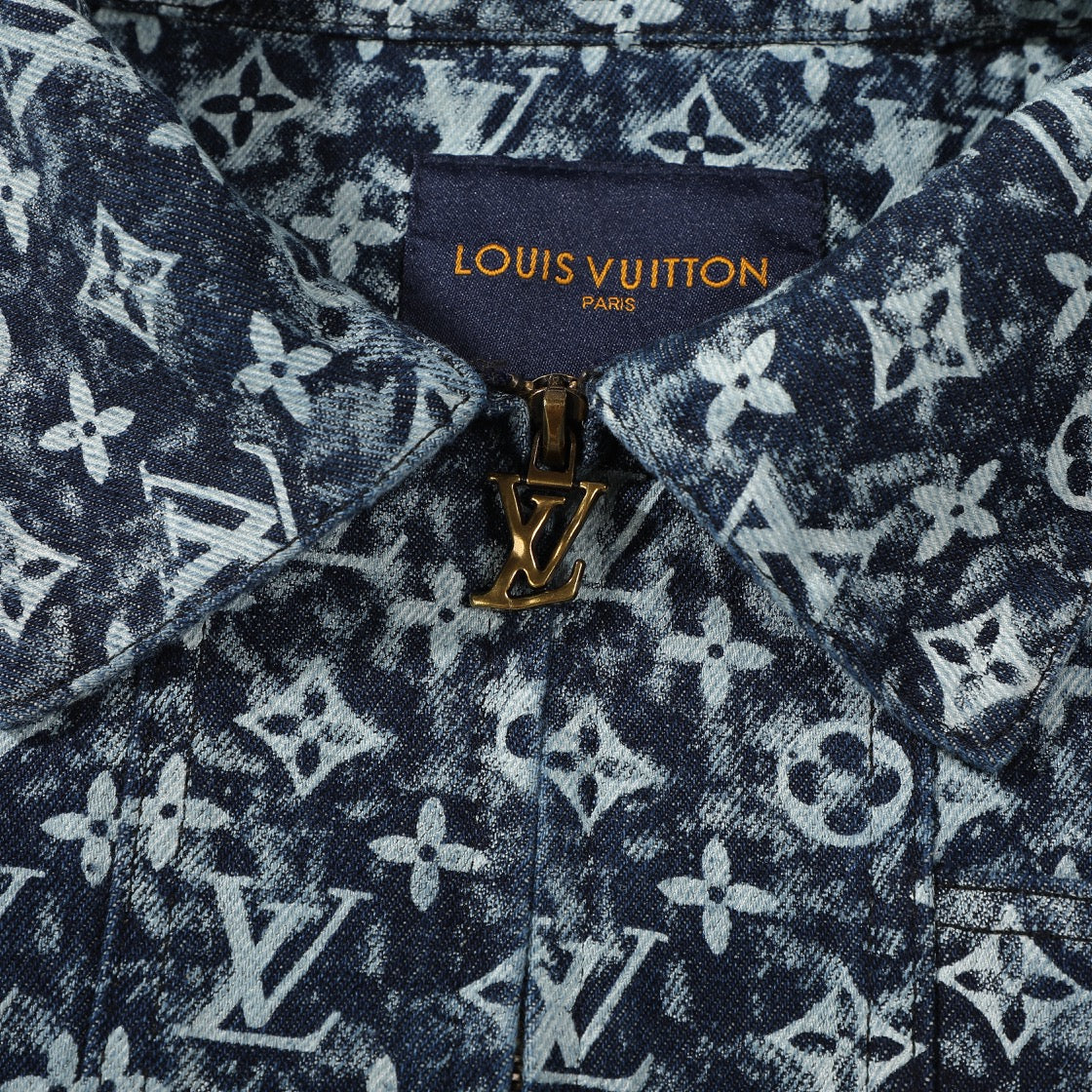 Louis Vuitton 2023 Pre-Fall Gong Jun Edition Denim Jacket