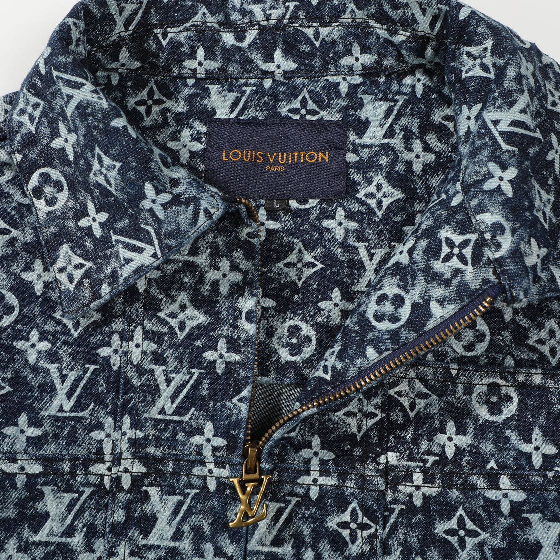 Louis Vuitton 2023 Pre-Fall Gong Jun Edition Denim Jacket