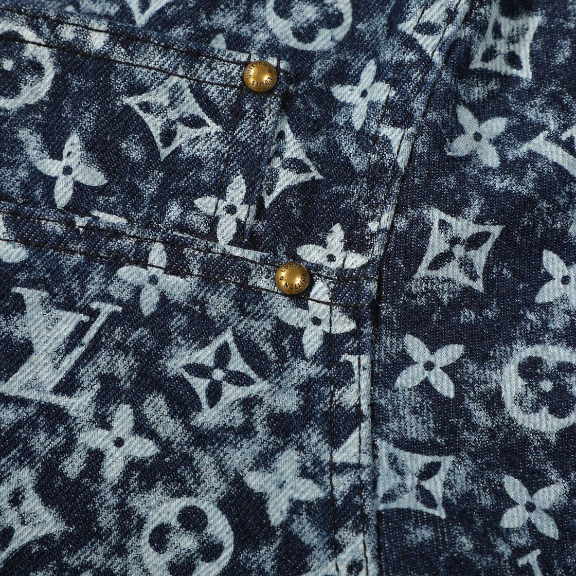 Louis Vuitton 2023 Pre-Fall Gong Jun Edition Denim Jacket