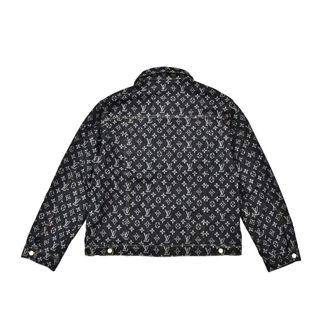 Louis Vuitton x Monogram Dust Collection All-Over Denim Jacket (FW24)