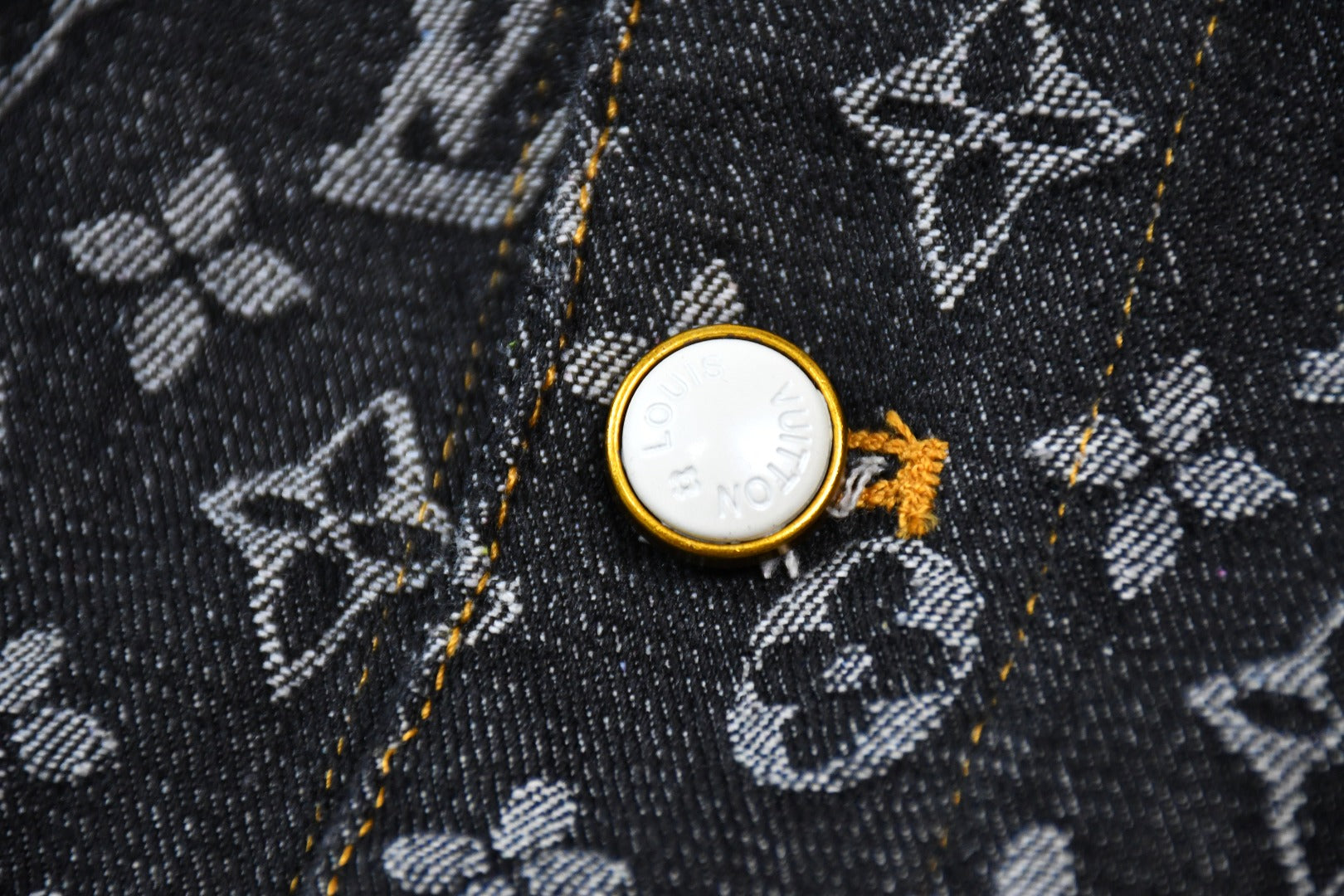Louis Vuitton x Monogram Dust Collection All-Over Denim Jacket (FW24)