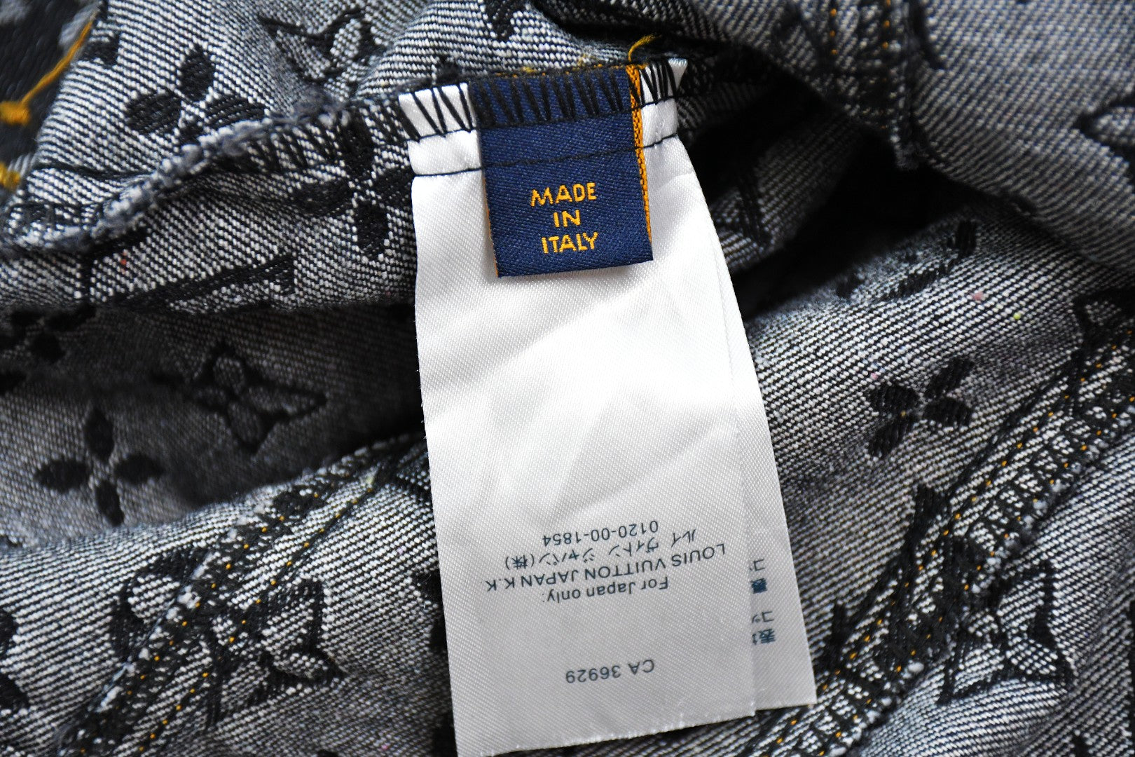 Louis Vuitton x Monogram Dust Collection All-Over Denim Jacket (FW24)