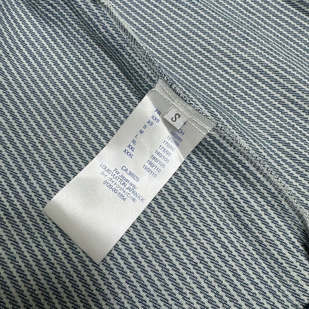 Louis Vuitton Striped Monogram Pocket Denim Jacket