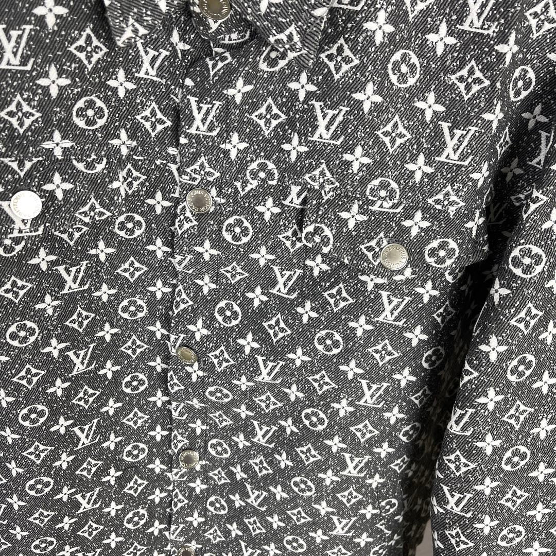 Louis Vuitton LV SS21 Monogram Jacquard Denim Jacket