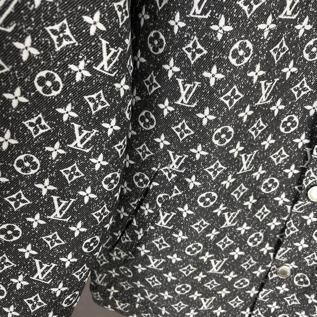 Louis Vuitton LV SS21 Monogram Jacquard Denim Jacket
