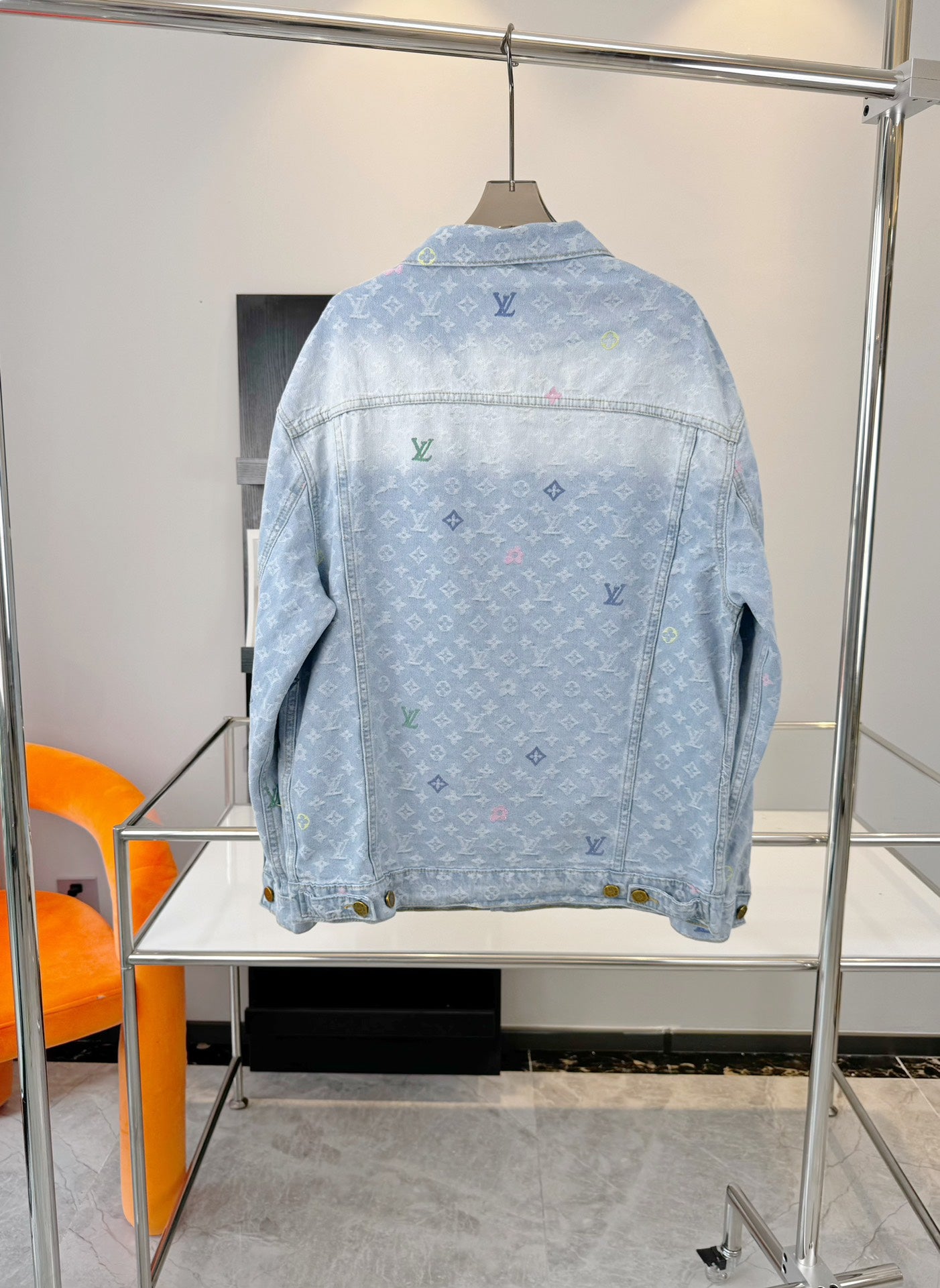 Louis Vuitton ✖ Tyler 2024SS Jacquard Embroidered Denim Jacket