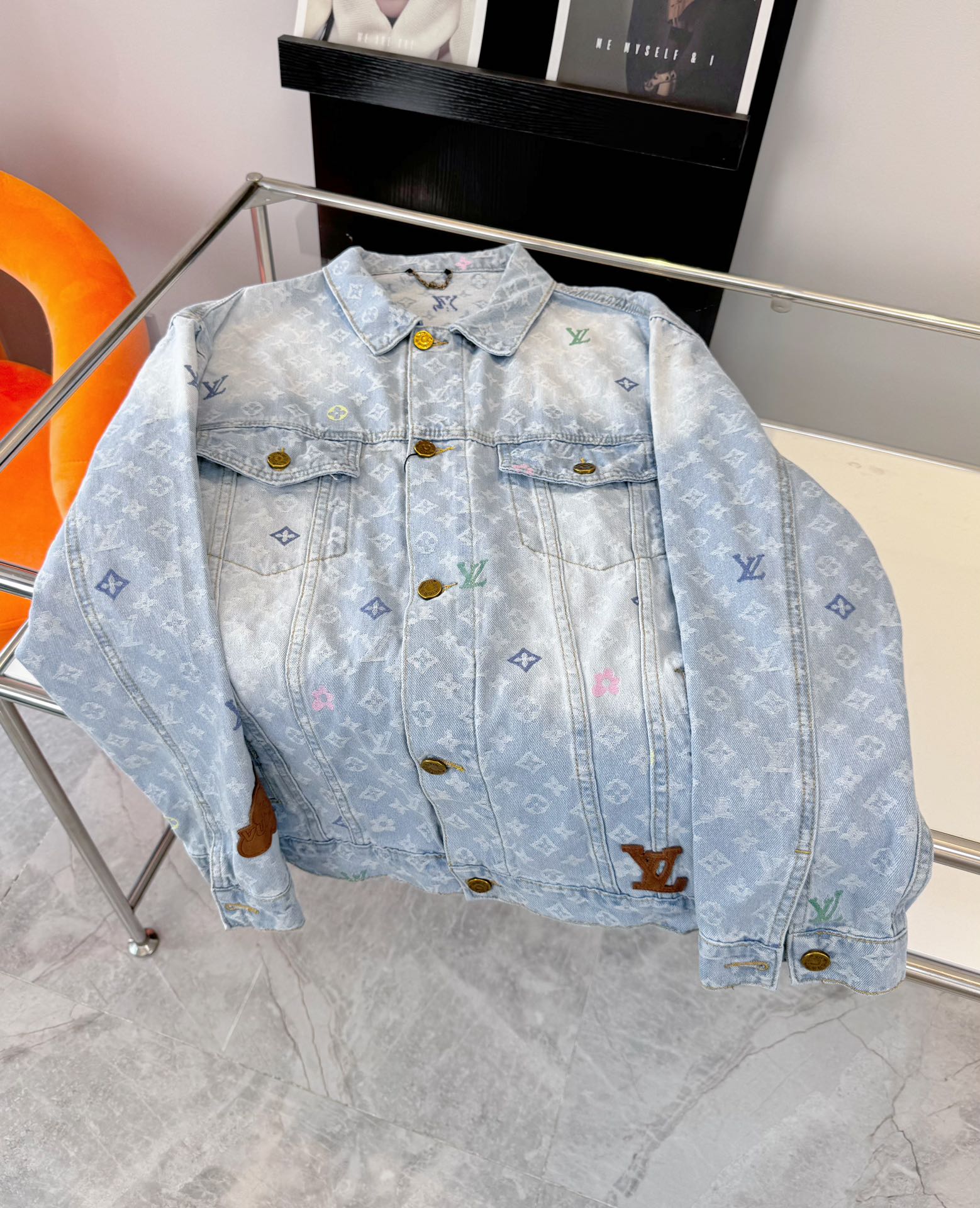 Louis Vuitton ✖ Tyler 2024SS Jacquard Embroidered Denim Jacket