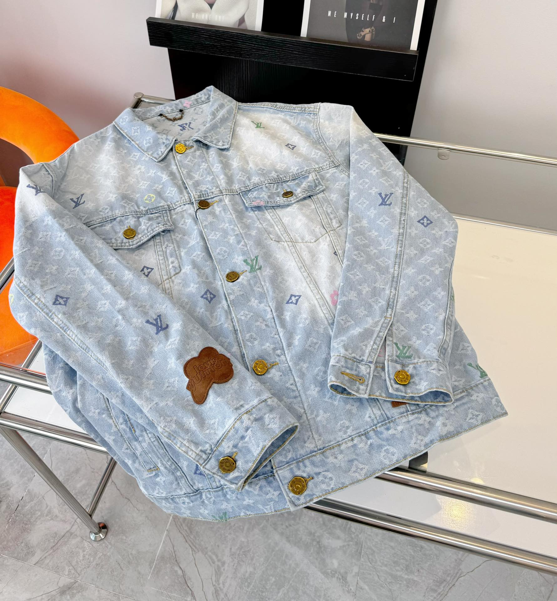 Louis Vuitton ✖ Tyler 2024SS Jacquard Embroidered Denim Jacket