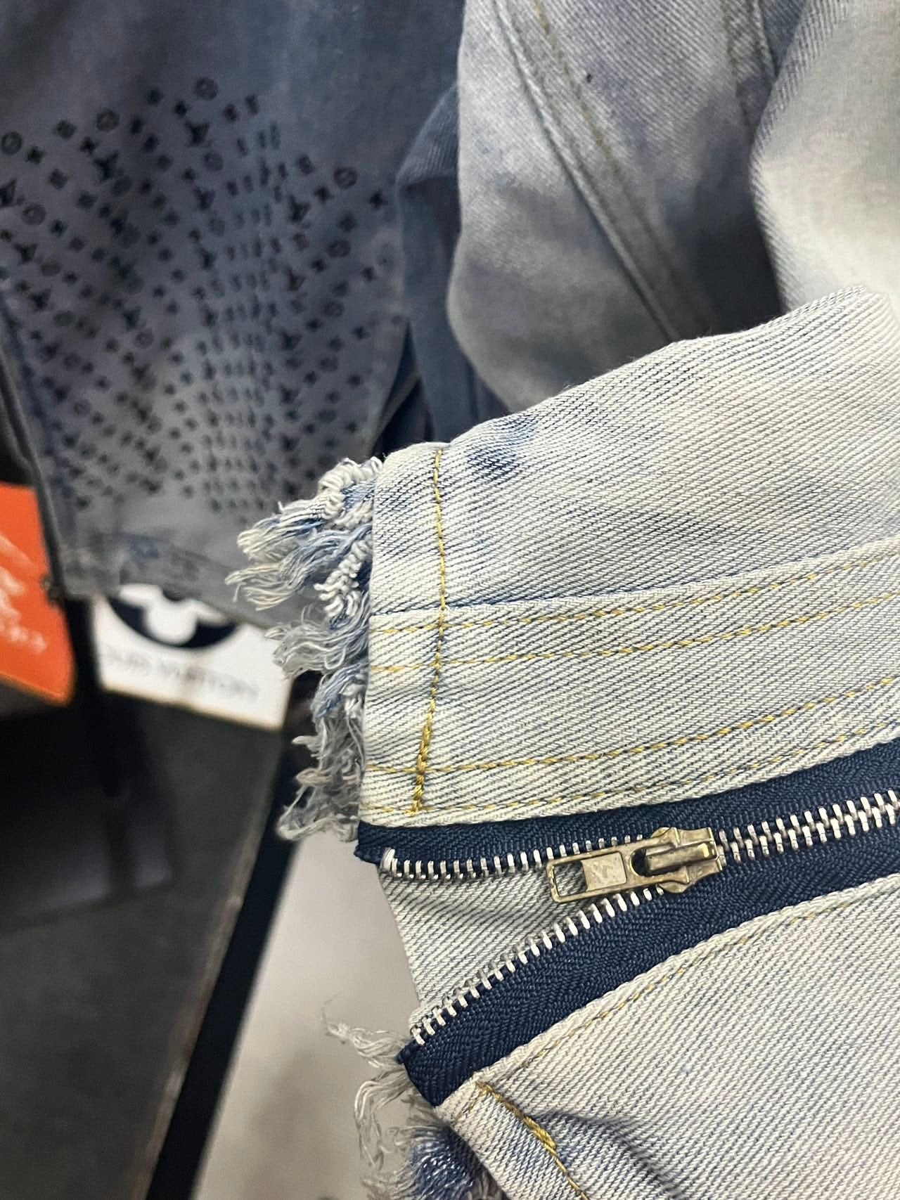 Louis Vuitton LV SS21 Monogram Jacquard Denim Jacket