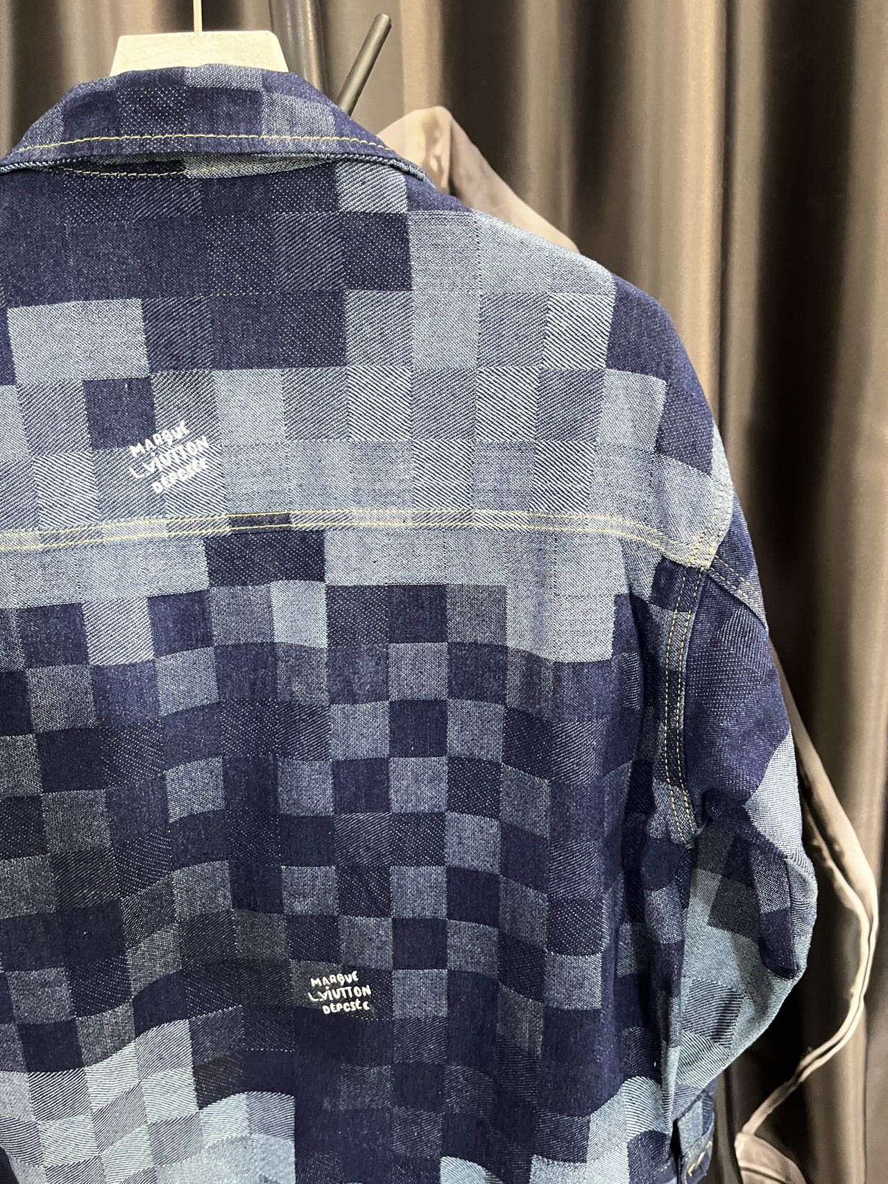 Louis Vuitton LV SS21 Monogram Jacquard Denim Jacket