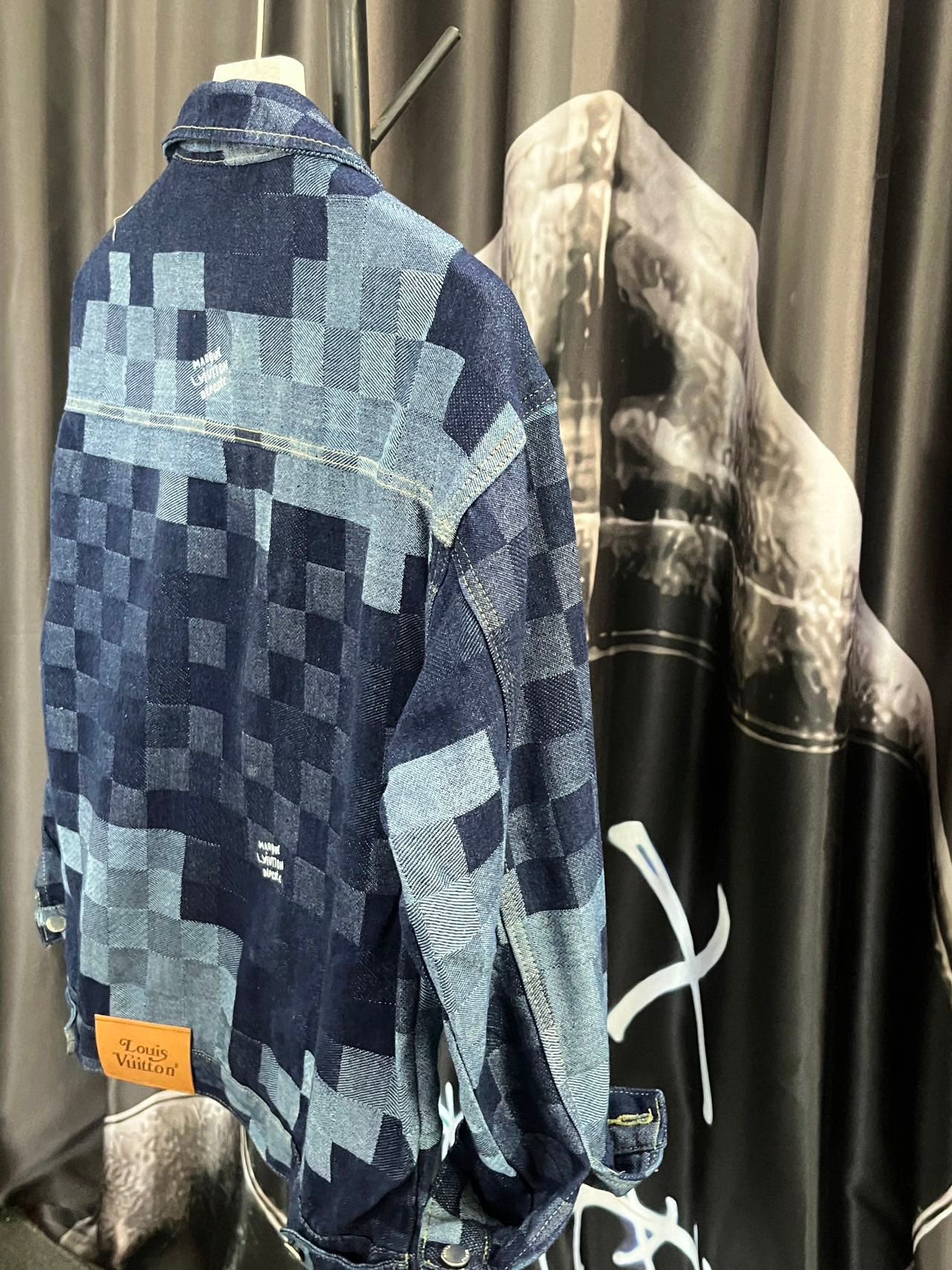 Louis Vuitton LV SS21 Monogram Jacquard Denim Jacket
