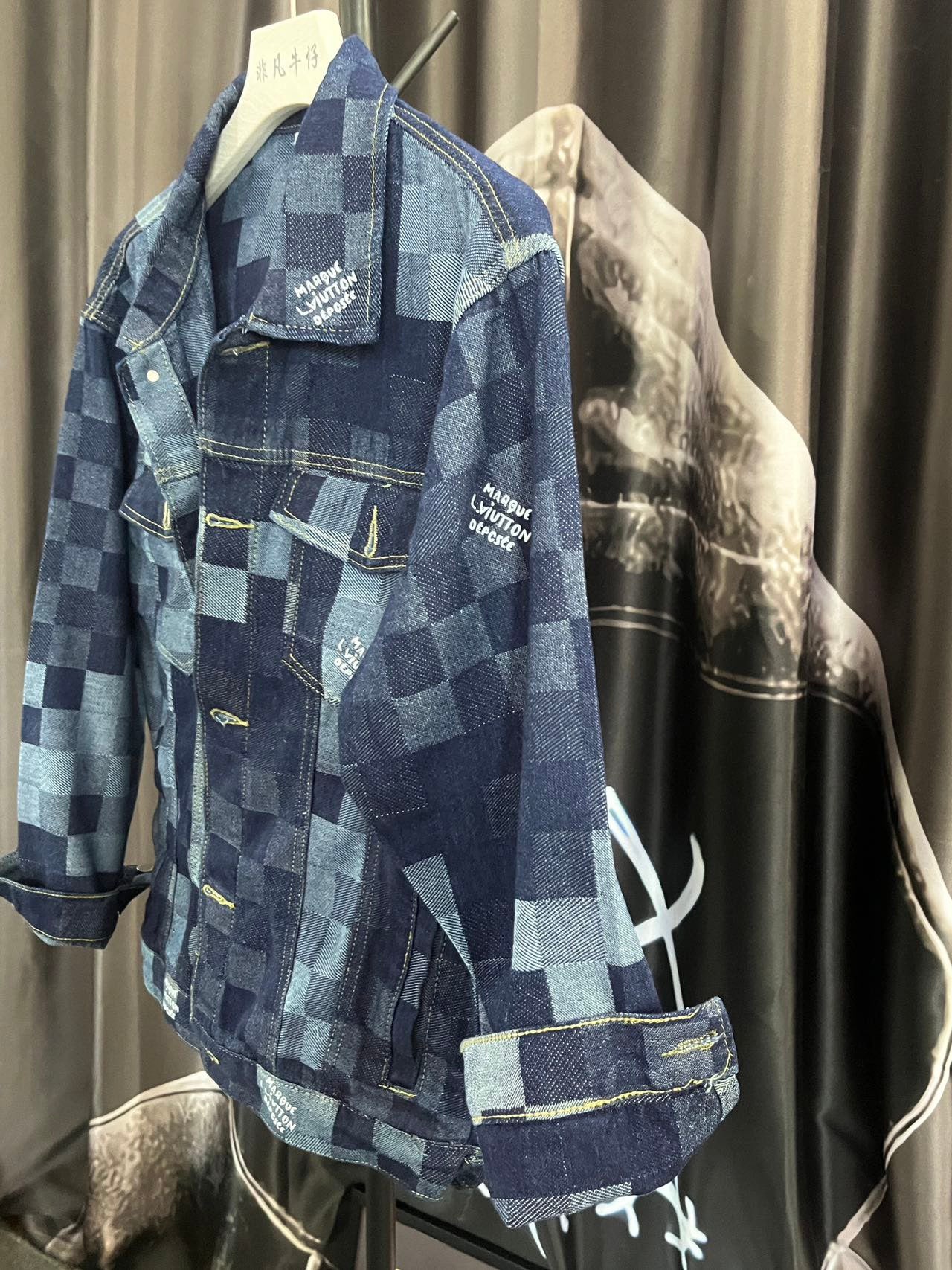 Louis Vuitton LV SS21 Monogram Jacquard Denim Jacket