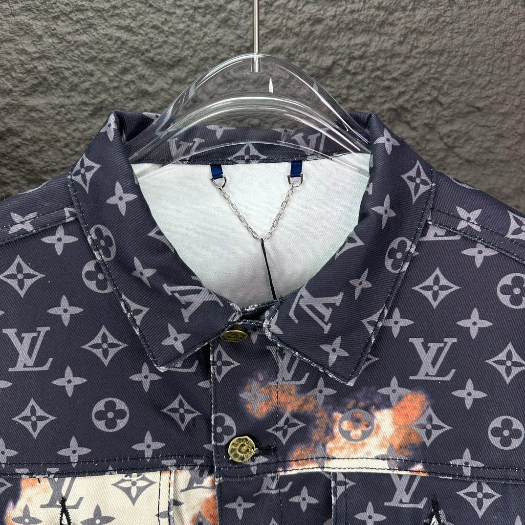 Louis Vuitton LV 2024 Pre-Fall Runway Monogram Denim Jacket