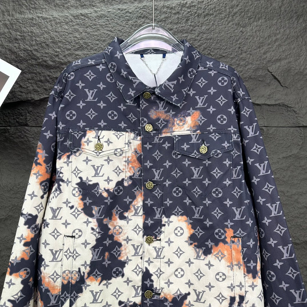 Louis Vuitton LV 2024 Pre-Fall Runway Monogram Denim Jacket