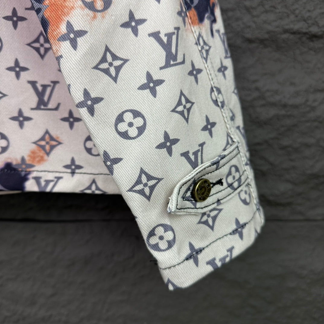Louis Vuitton LV 2024 Pre-Fall Runway Monogram Denim Jacket