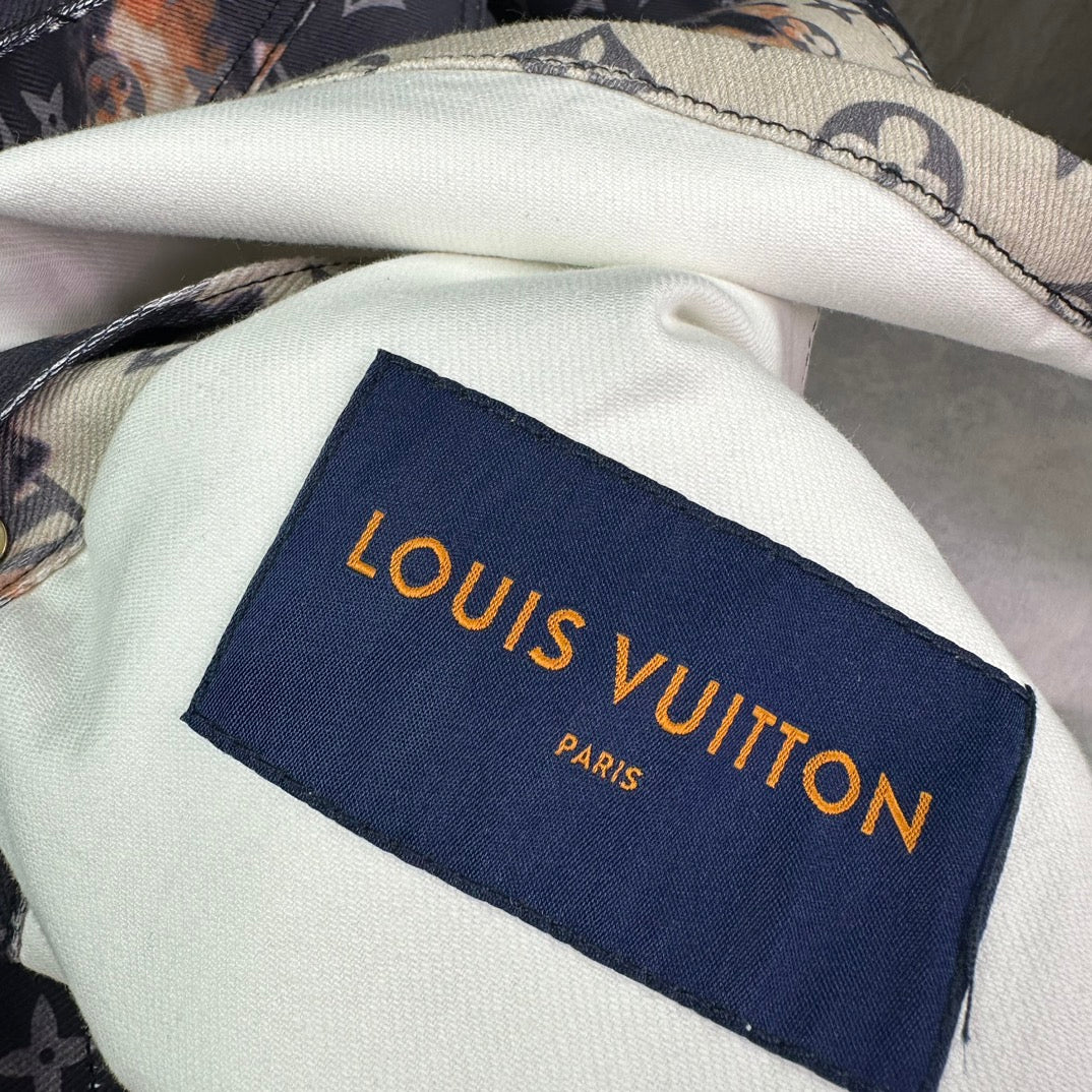 Louis Vuitton LV 2024 Pre-Fall Runway Monogram Denim Jacket