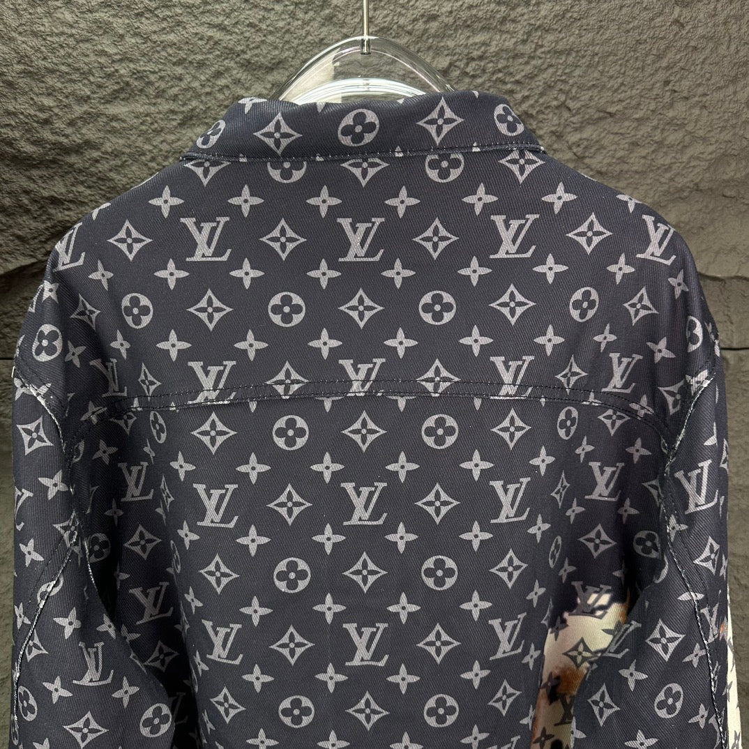Louis Vuitton LV 2024 Pre-Fall Runway Monogram Denim Jacket