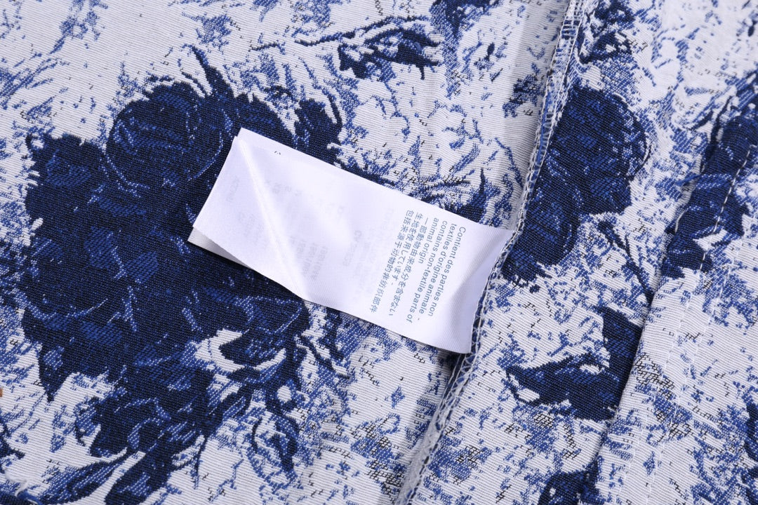 Louis Vuitton LV Monogram Floral Print Denim Jacket – Premium ZP Quality